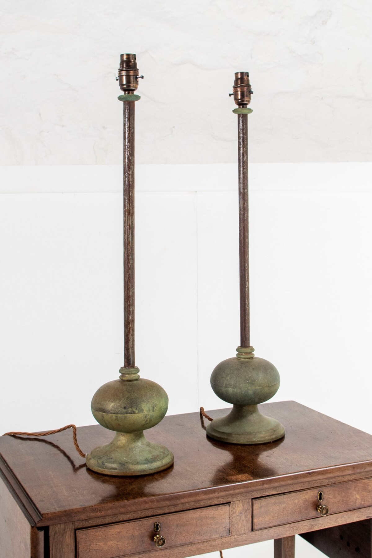 Heavy Form Brass Lamps