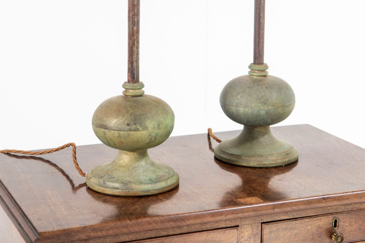 Heavy Form Brass Lamps - Image 7