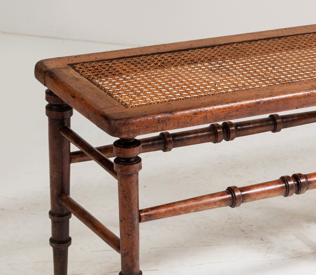 Walnut Long Stool