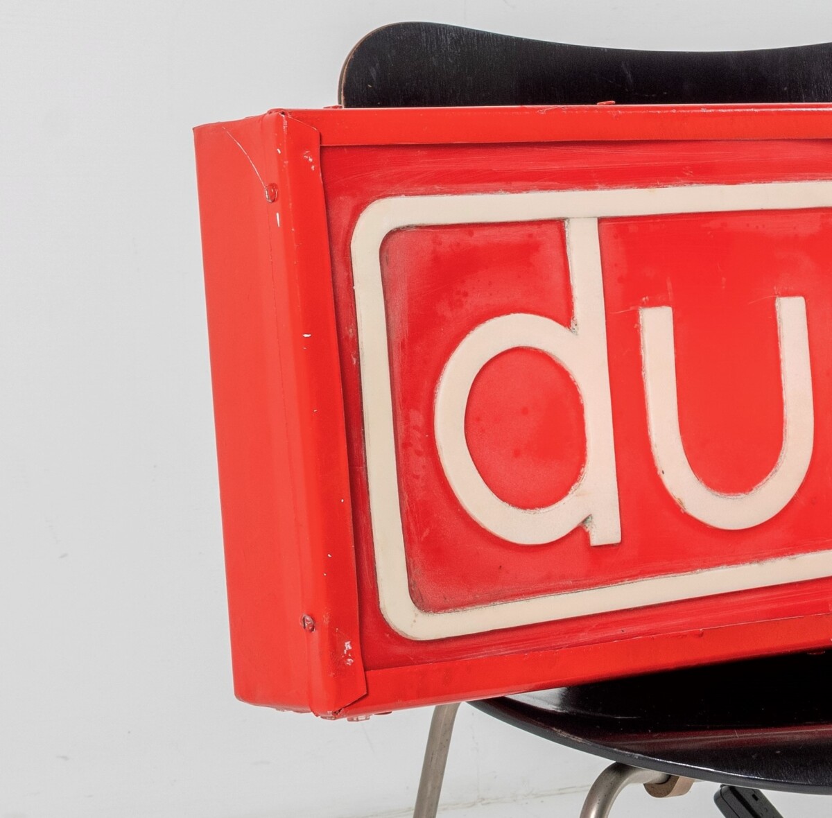 Large vintage illuminated Durex advertising sign LED light | Fun Retro Neon Signage - Image 5