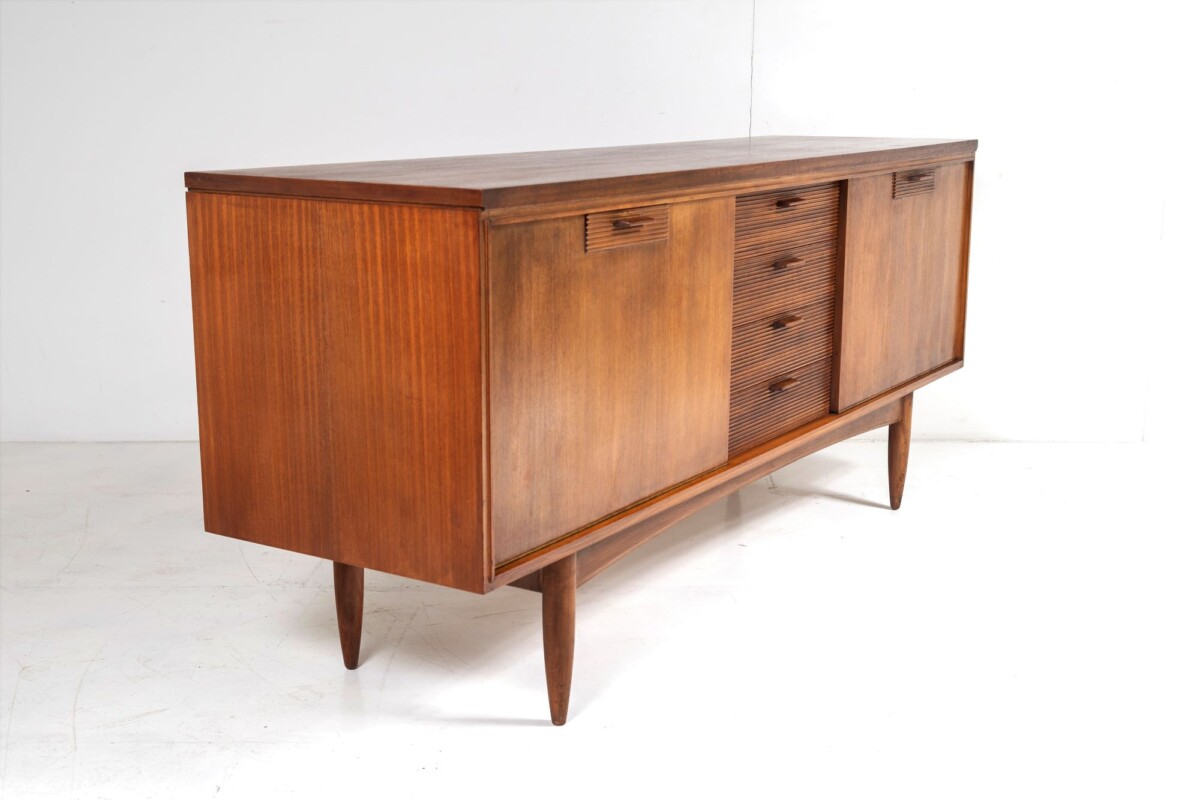 1960s Mid Century Teak Sideboard Credenza designed by Arthur Edwards for White & Newton - Image 7