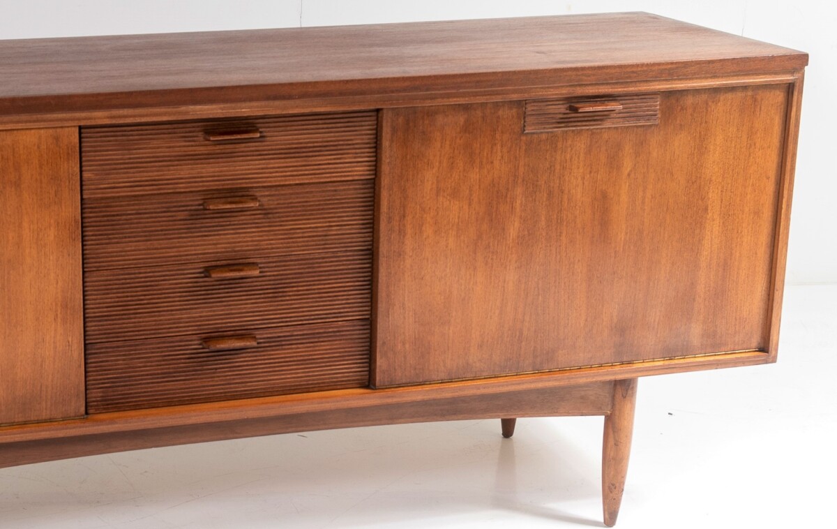 1960s Mid Century Teak Sideboard Credenza designed by Arthur Edwards for White & Newton - Image 5