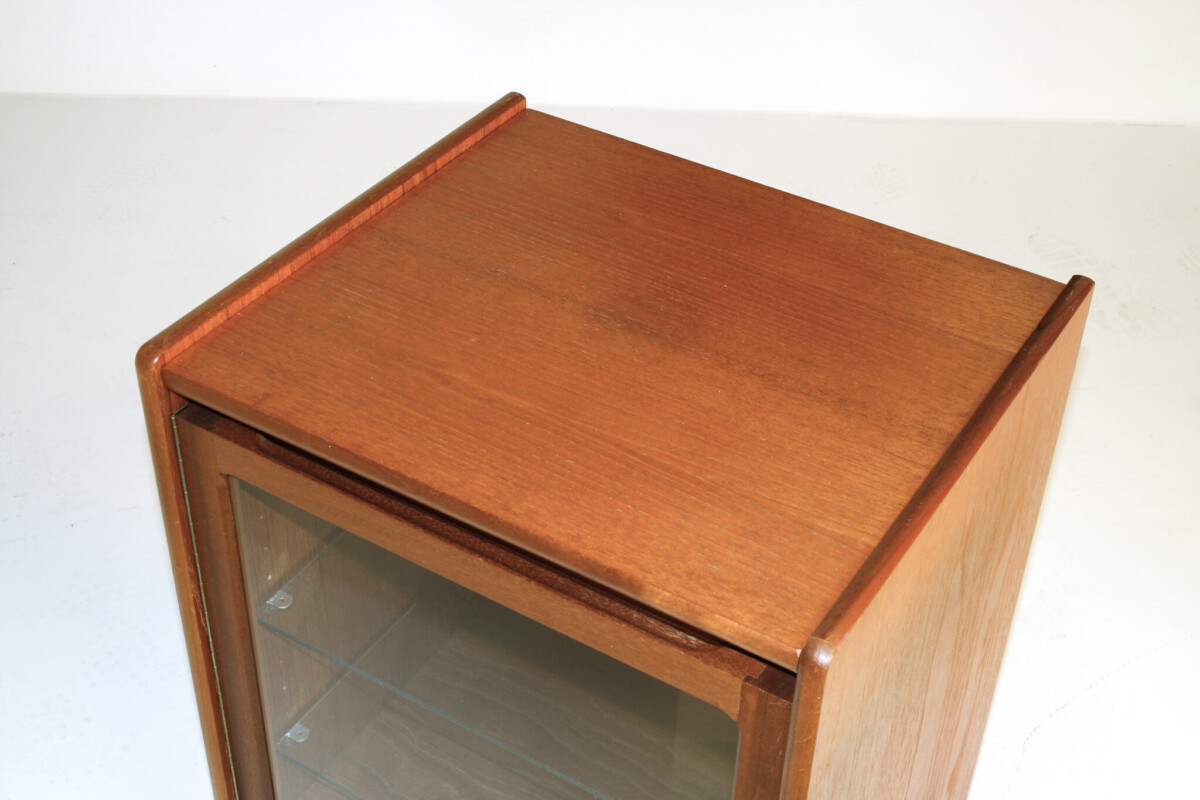 1970s Mid Century Teak HiFi Cabinet Vinyl Record Player Unit by Knoll - Image 10