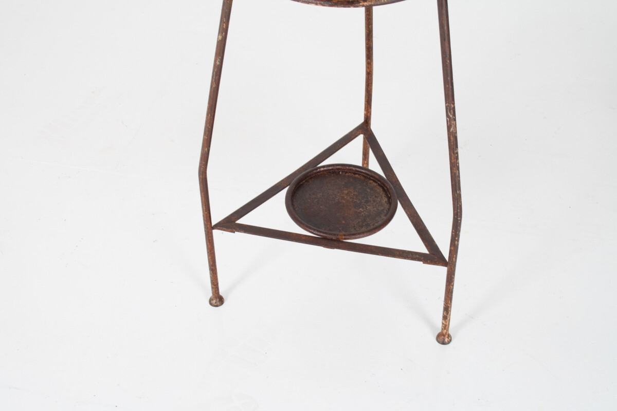 A 19th Century Blacksmith Made Wrought Iron Hat, Coat & Umbrella Stand - Image 8