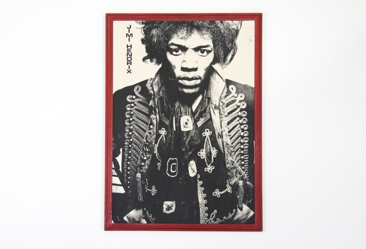 Rare Original Large Format Jimi Hendrix ‘Classic’ 1967 Gered Mankowitz Art Poster