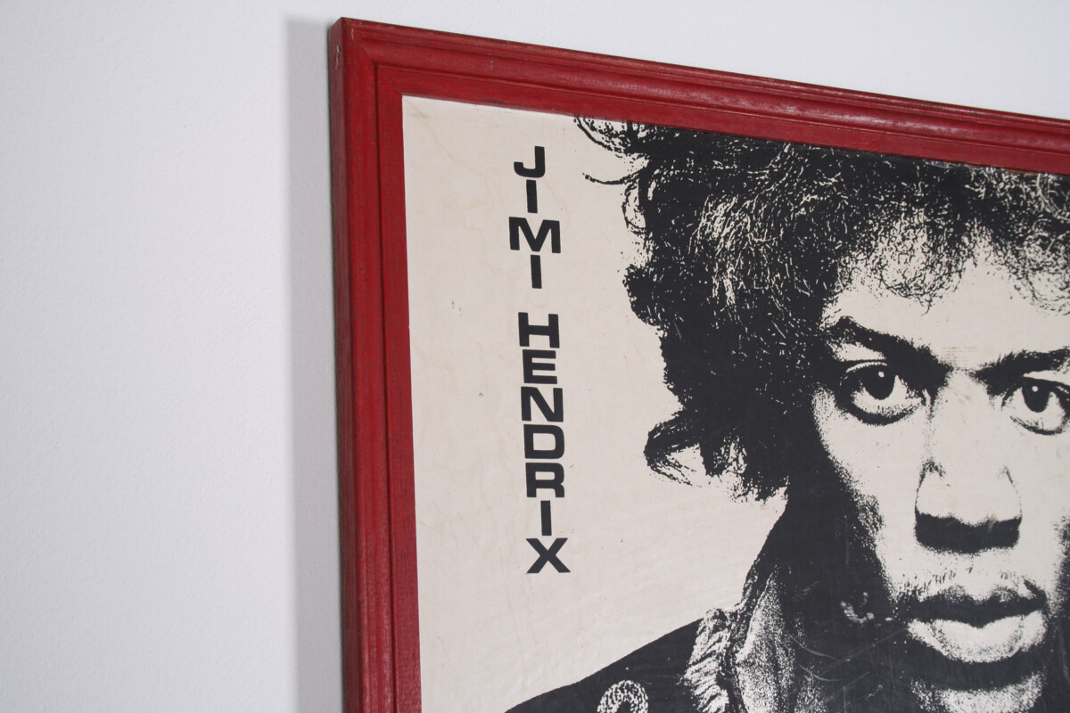 Rare Original Large Format Jimi Hendrix ‘Classic’ 1967 Gered Mankowitz Art Poster - Image 5