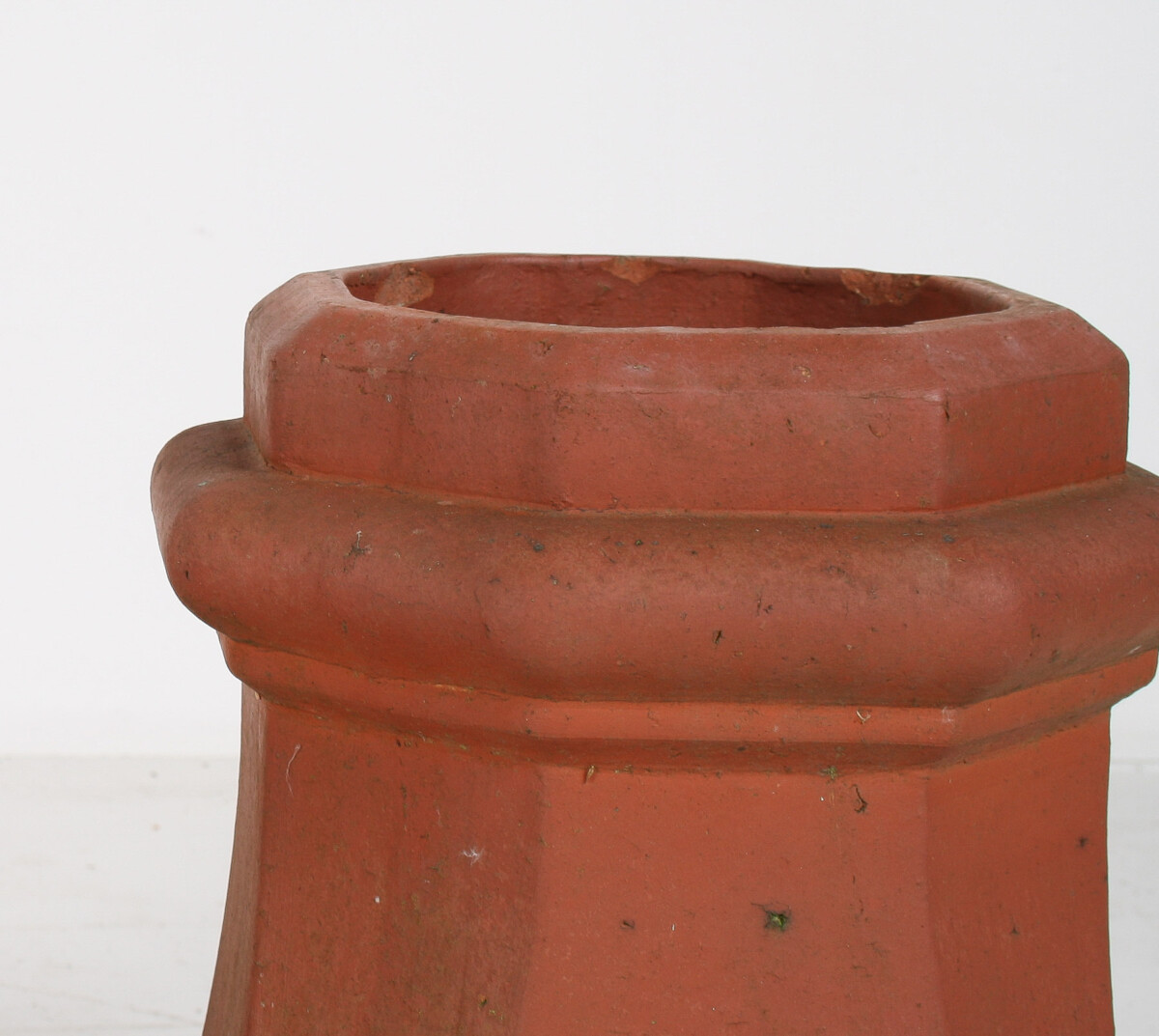 A Pair of Victorian Red Clay Terrocotta Chimney Pots Garden Planters Rhubarb Forcer - Image 8