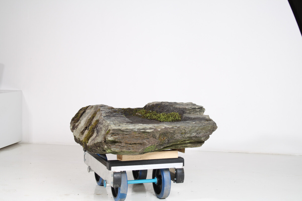 Large 17th Century Stone Trough Garden Feature Weathered Moss Bonsai Carved Stone - Image 10